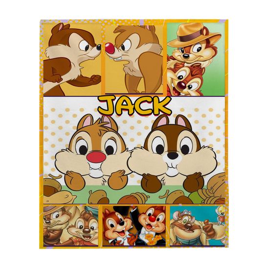 Disney Chip And Dale Blanket, Chip N Dale Blanket, Chip And Dale Art Fleece Blanket