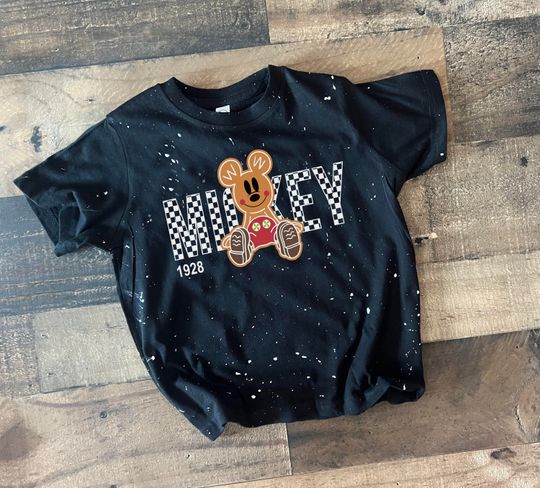 Gingerbread Mickey Shirts, Disney Christmas Shirt, Cute Gingerbread Shirt