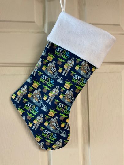 Star Wars Disney Christmas Stocking, Family Christmas Stocking
