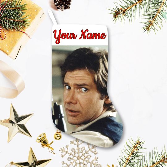 Personalized Star Wars Disney Christmas Stocking, Family Christmas Stocking
