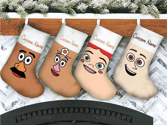 Toy Story Christmas Stockings, Disney Toy Story Stockings, Disney Christmas Stockings