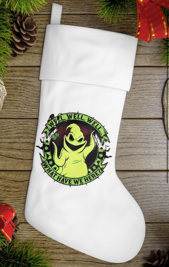 The Nightmare Before Christmas Disney Christmas Stocking, Family Christmas Stocking