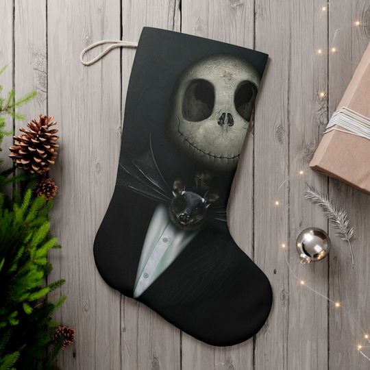 The Nightmare Before Christmas Disney Christmas Stocking, Family Christmas Stocking