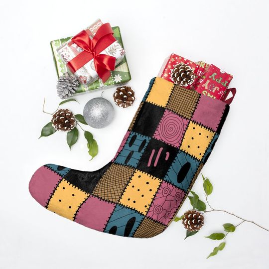 The Nightmare Before Christmas Disney Christmas Stocking, Family Christmas Stocking