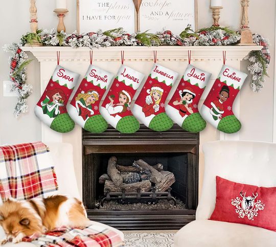 Personalized Disney Christmas Stockings, Darth Vader Stocking, Stormtrooper Stocking