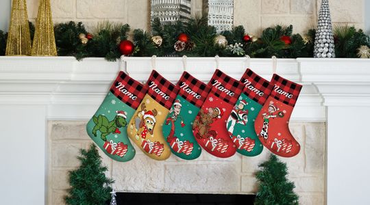 Toy Story Stockings, Personalized Disney Stockings, Woody Stocking