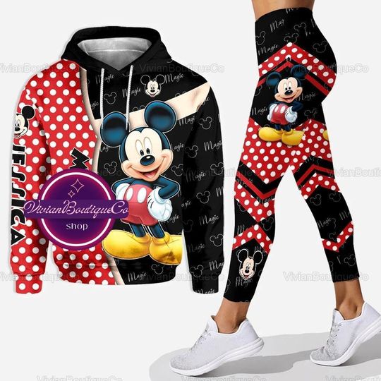Christmas Mickey Hoodie, Mickey Hoodie, Mickey Legging, Disney Mickey Hoodie, Mickey Gift