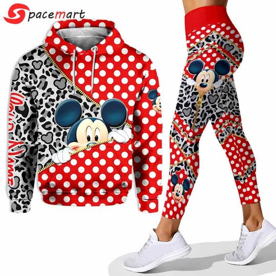 Discover Personalized mickey mouse hoodie leggings for men women kids 50th anniversary disney world gifts