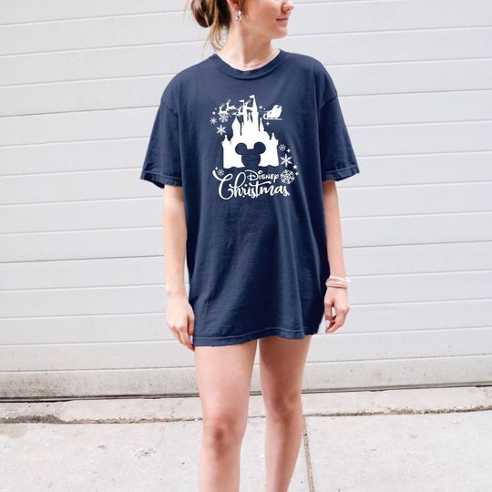 Discover T-Shirt, Disney Christmas Shirt, Mickey Christmas Tee, New Year Shirt, Santa Claus Tee