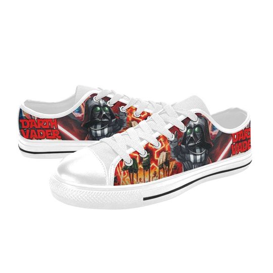 Discover Disney Darth Vader Women's Low Top Sneaker