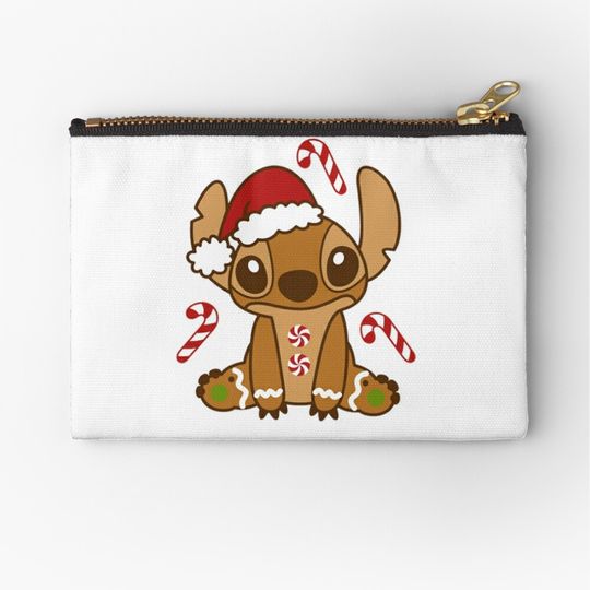 Disney Stitch Christmas Makeup Bag