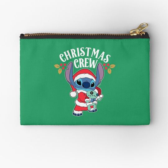 Disney Stitch Christmas Makeup Bag