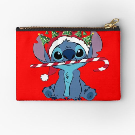 Disney Stitch Christmas Makeup Bag