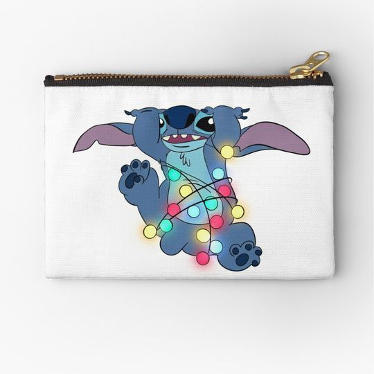 Disney Stitch Christmas Makeup Bag