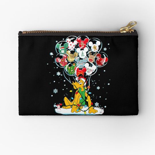 Disney Pluto Christmas Makeup Bag