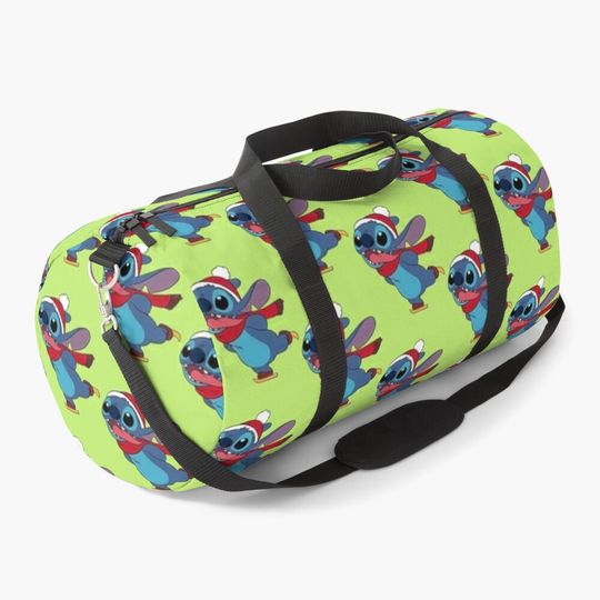 Disney Cute Stitch Christmas Duffel Bag