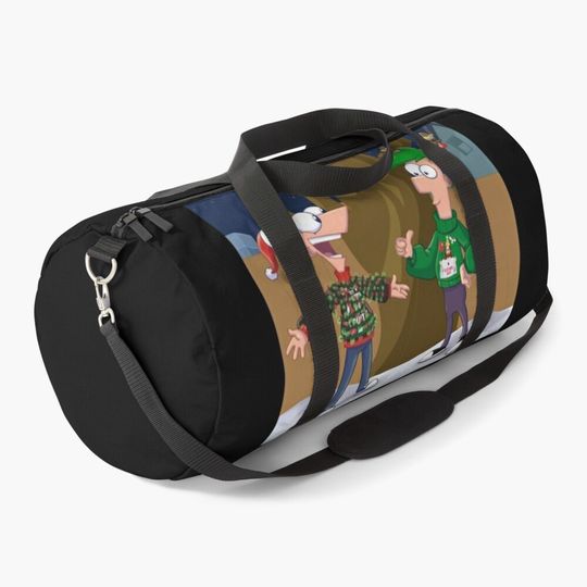 Disney Phineas and Ferb Christmas Duffel Bag