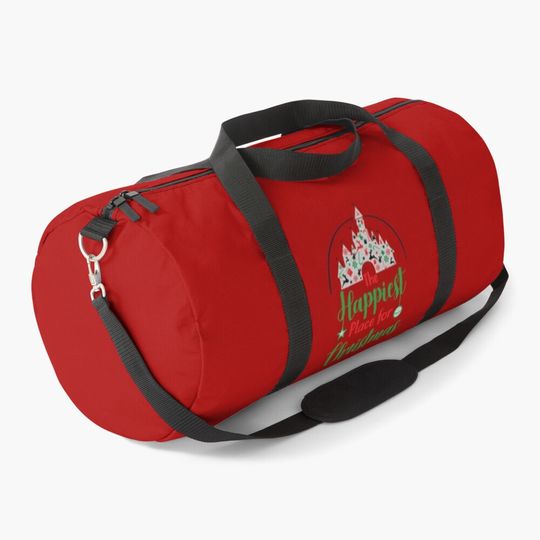 Disney The Happiest Place for Christmas Christmas Duffel Bag