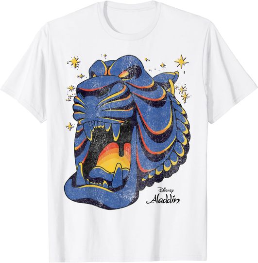 Disney Aladdin Rajah Tiger Head Cave T-Shirt