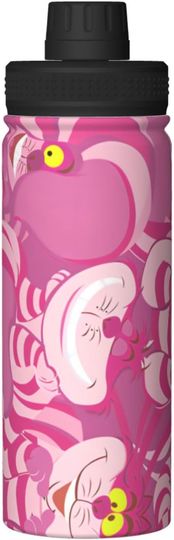 Disney Cheshire Cat from Alice in Wonderland Stainless Steel Water Bottles Sports Lid