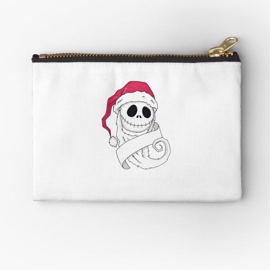 Disney Jack Skellington Christmas Makeup Bag