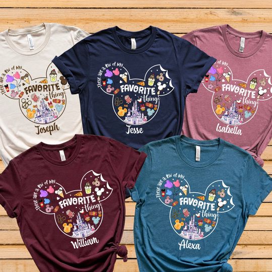 Disney Family Shirt, Disney Shirt, Disney Trip T-Shirt, Disney Vacation Shirt, Disney Snack Shirt, Disney Epcot Shirt