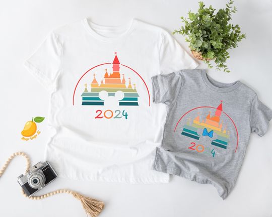 Disney 2024 Family Vacation Shirt, Family Trip 2024 Shirt, Disney Family Vacation Shirt