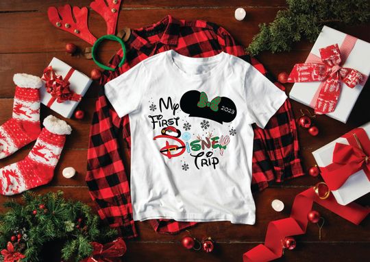 My First Disney Trip Shirt, 2023 Disney Kids Shirt, 2023 Travel Shirt