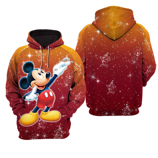 Mickey Mouse Disney Christmas Hoodie, 3D Disney Hoodie