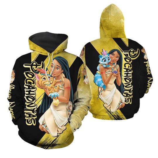 Pocahontas Hoodie, Cute Disney Hoodie
