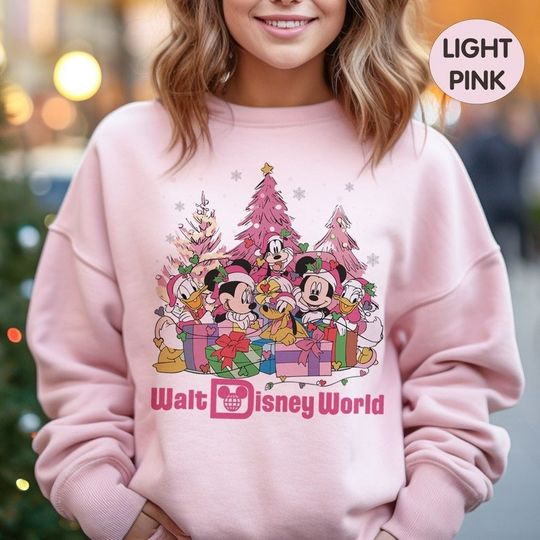 Discover Vintage Walt Disney World Christmas Shirt, Mickey's Very Merry Christmas Shirt