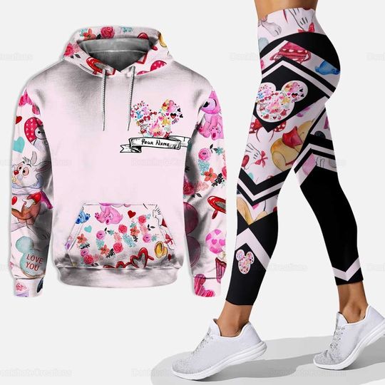 Disney Hoodie Leggings Set, Disney Mickey Hoodie, Mickey Mouse Gifts