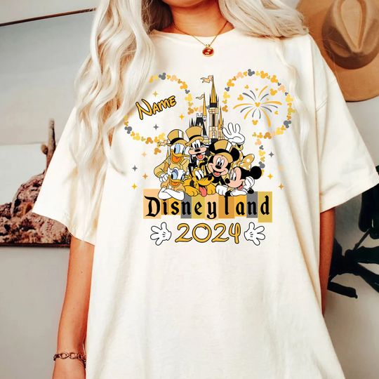 Disneyland Happy New Year 2024- Shirt, Mickey and Friends New Year's Eve