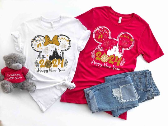 Mickey Castle New Year Shirt, Disney New Year Shirt, Disney Happy New Year