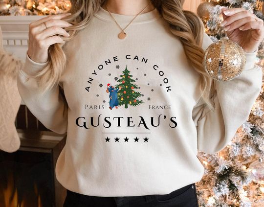 Disney Ratatouille Christmas Sweatshirt, Remy Xmas Shirt, Funny Holiday Disney Trip Shirt