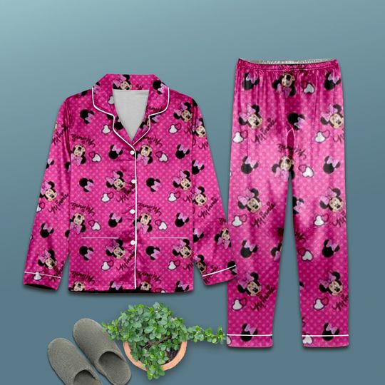 Disney Christmas Mickey Pajamas Set,  Family Disney Pajamas, Mickey Christmas Pajamas, Gift For Family, Custom Matching Family Pajamas Set