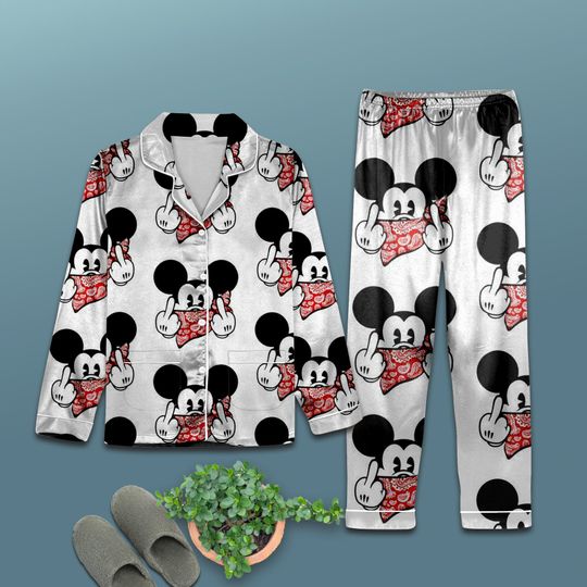 Disney Christmas Mickey Pajamas Set,  Family Disney Pajamas, Mickey Christmas Pajamas, Gift For Family, Custom Matching Family Pajamas Set