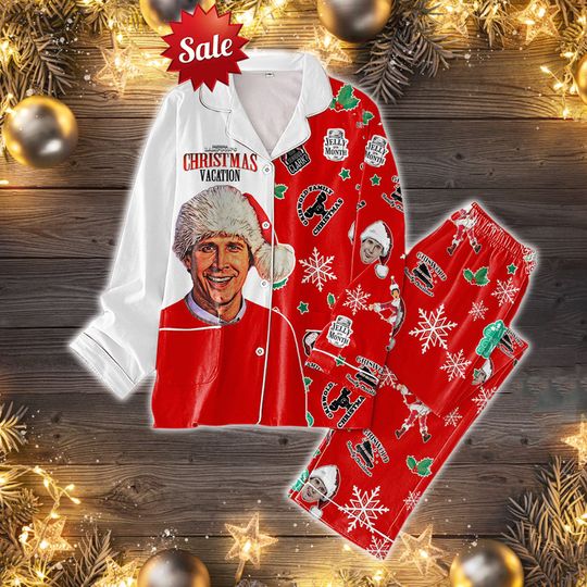 Griswold Family Christmas Pajamas, Christmas Shitters Pajamas Set