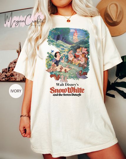 Retro 90s Disney Snow White Shirts, Disney Character Shirt