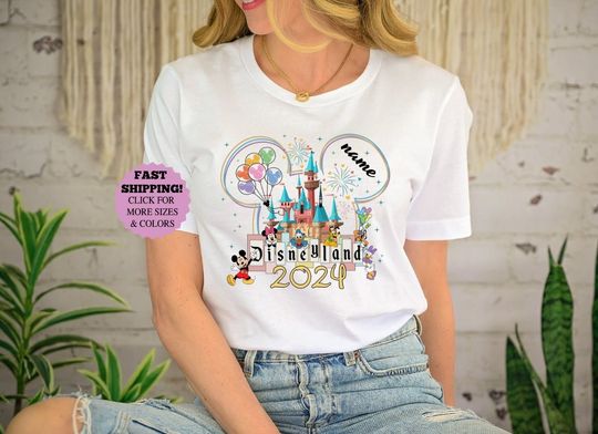 Disneyland Family 2024 shirt, Mickey Matching Holiday Hoodie, Disney Trip 2024 Tee