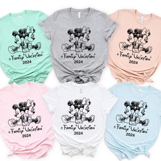 Disneyland Family Trip 2024 T-shirt, Family 2024 Shirt, Family Shirt