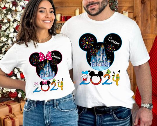 Personalized Disneyland Family Trip 2024 shirt, Disneyland 2024 Vacation Shirt