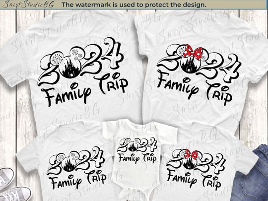 2024 Retro Disneyworld Family Trip Shirts, Disney Family Shirts, Disneyland Shirts