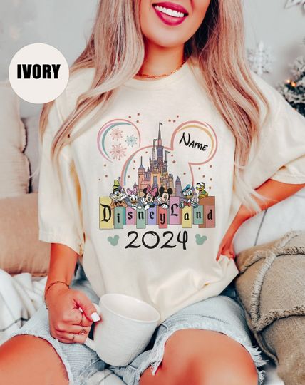 Custom Disneyland Trip 2024  Shirt, New Years Eve Mickey Shirt