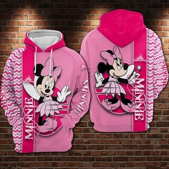 Minnie Hoodie, Disney Minnie Mouse Hoodie