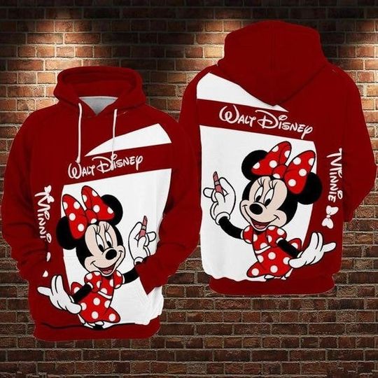 Minnie Mouse Hoodie, Minnie Mouse Hoodie, Disney Hoodie