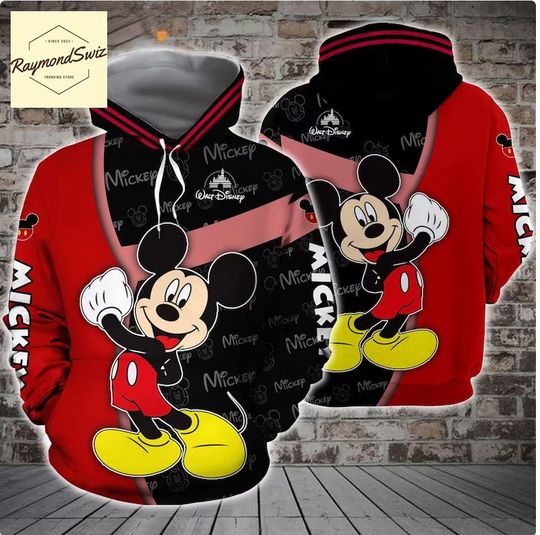 Disney Mickey 3D Hoodie, Christmas Gift