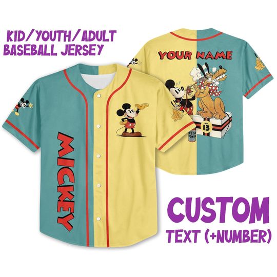 Personalize Vintage Disney Mickey Mouse Society Dog Show Custom