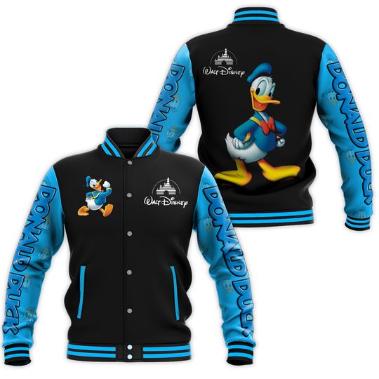 Donald Duck Disney Baseball Jacket