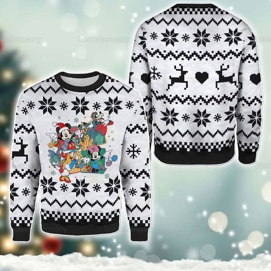 Disney Mickey Christmas Ugly Sweater